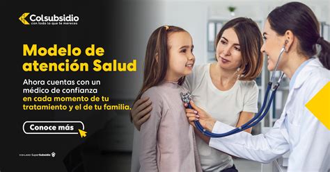 pagina colsubsidio citas|Modelo de atención en salud